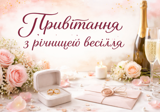 Привітання з річницею