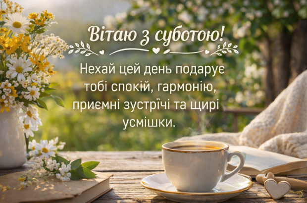 вітаю з суботою картинка
