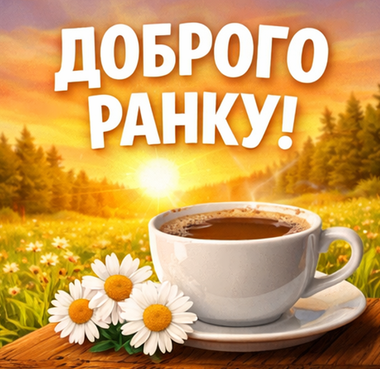 Листівка доброго ранку 1