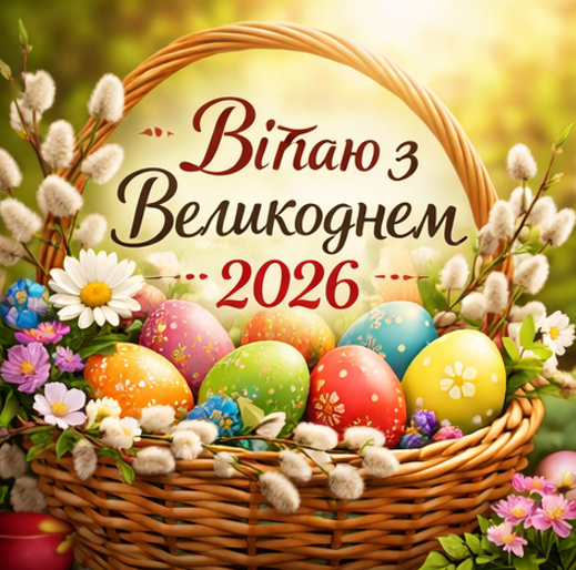 Картинки з Великоднем 2026