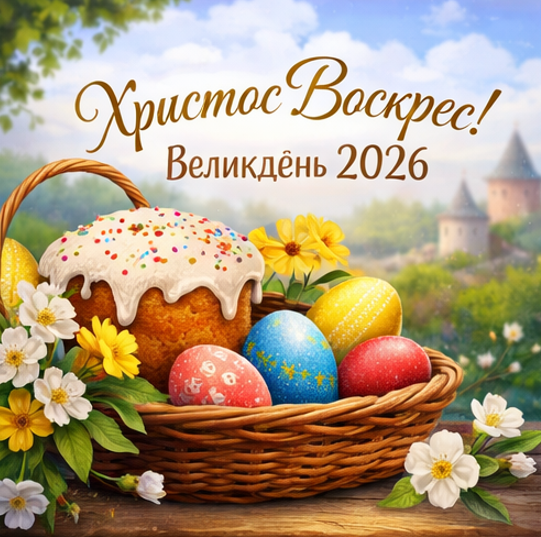 Красиві картинки з Великоднем 2026 1