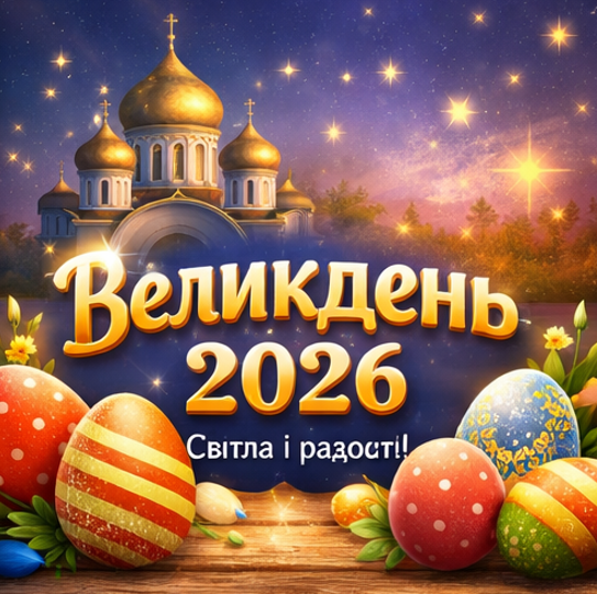 Красиві картинки з Великоднем 2026 2