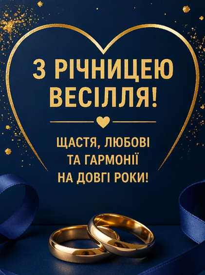 з річницею весілля картинка