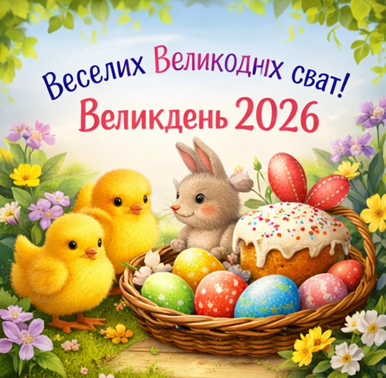 Красиві картинки з Великоднем 2026 3