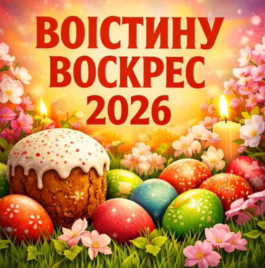 Воістину Воскрес картинка 2026