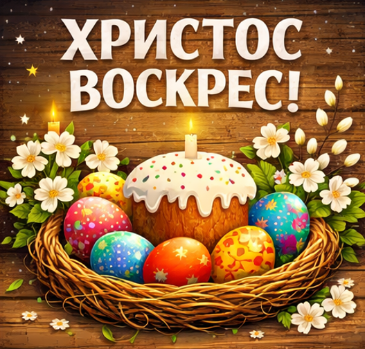 Христос Воскрес 2026 картинка 5