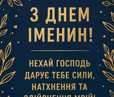 Картинки з іменинами