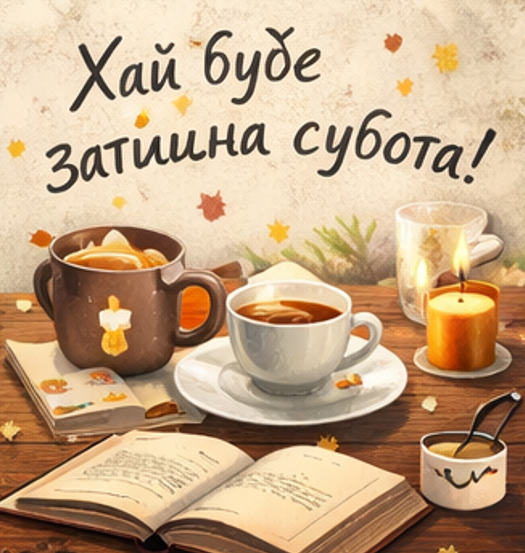 картинка хай буде затишна субота