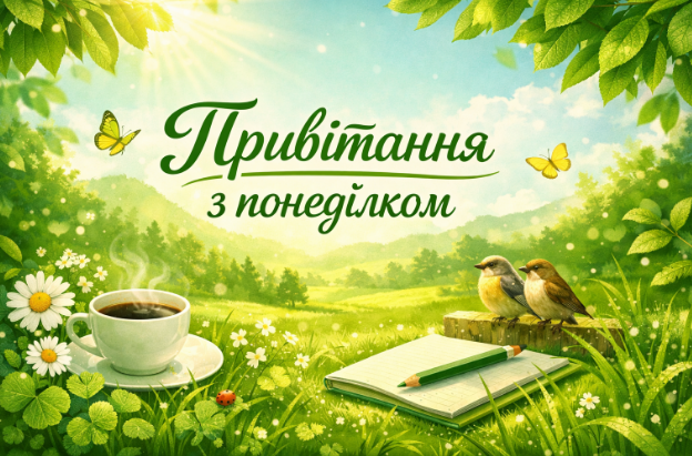 Привітання з понеділком