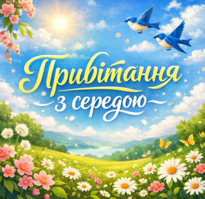 Привітання з середою