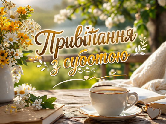 привітання з суботою