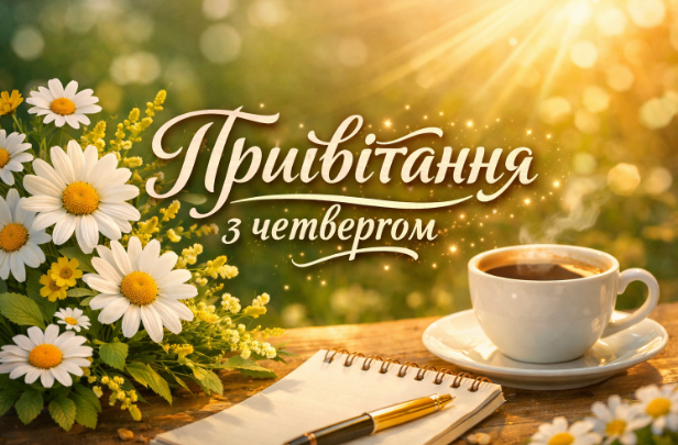привітання з четвергом картинка