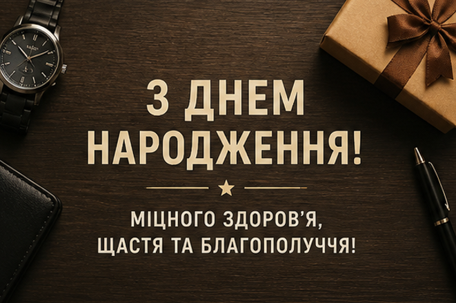 Листівка з днем народження чоловікові 3