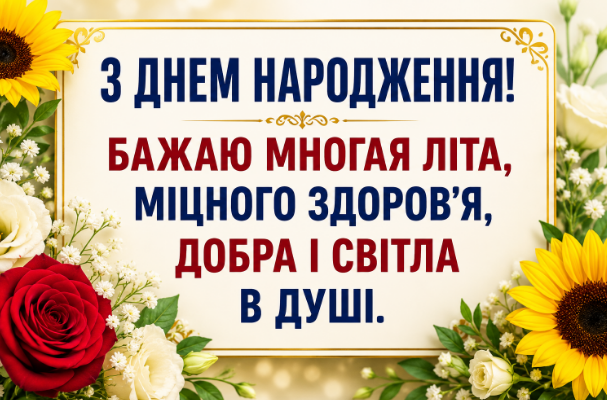 з днем народження многая літа відкритка