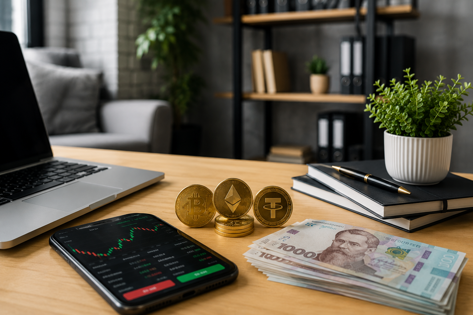 Потрібна гривня, а продавати крипту невигідно