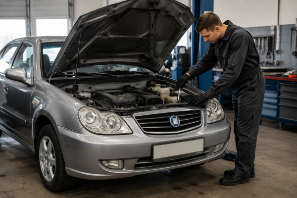 Типові несправності Geely CK