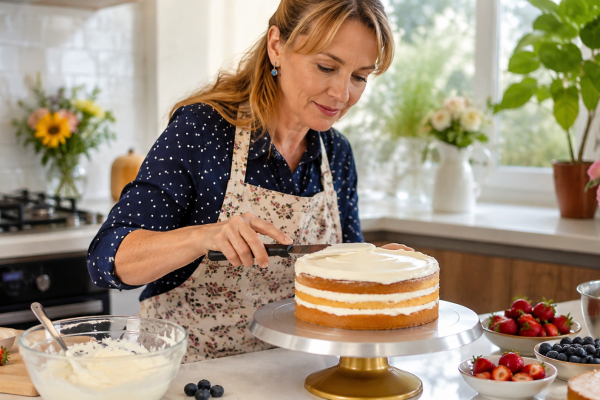 Як спекти торт на день народження вдома — простий рецепт для початківців