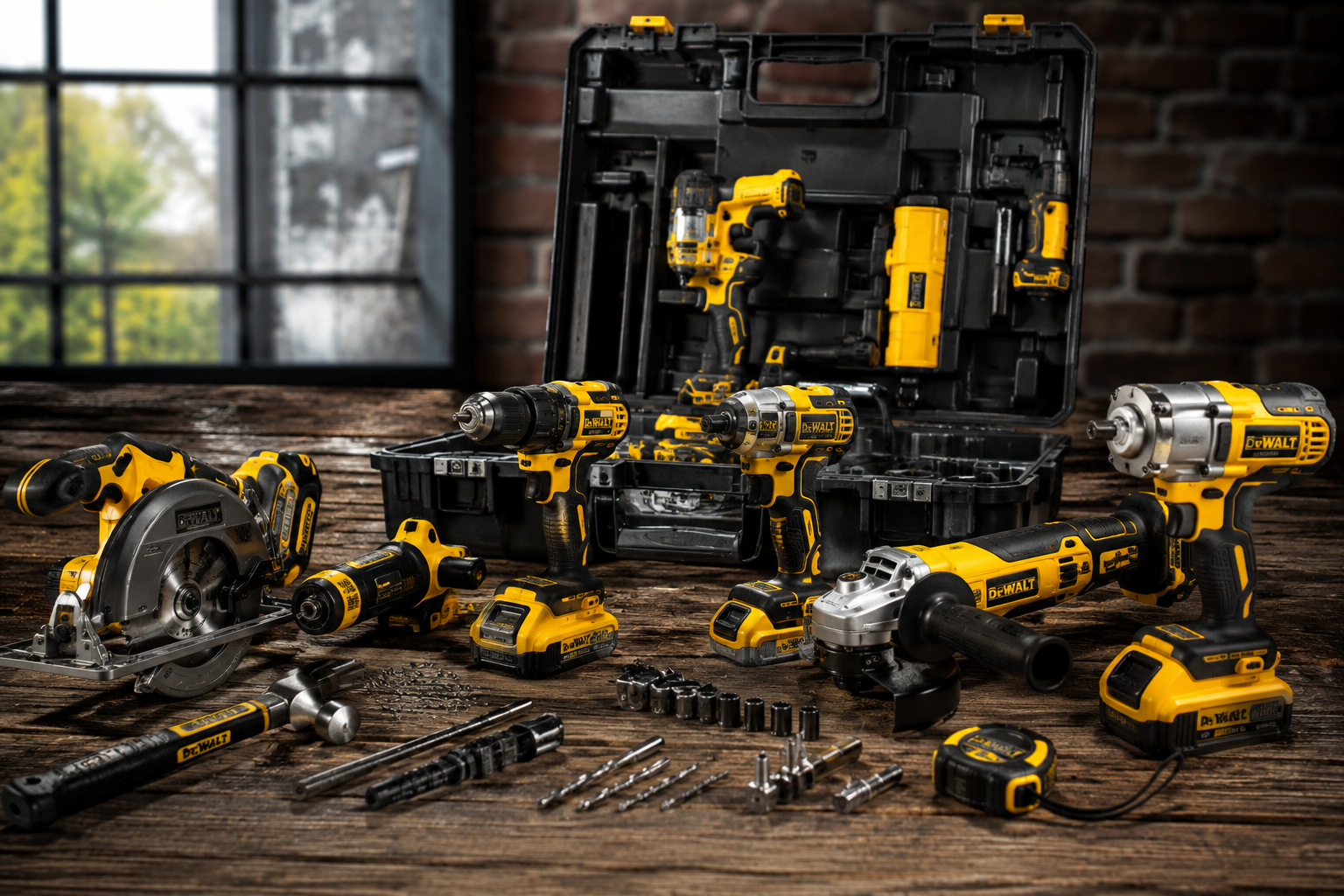 Переваги інструментів DeWALT у наборі
