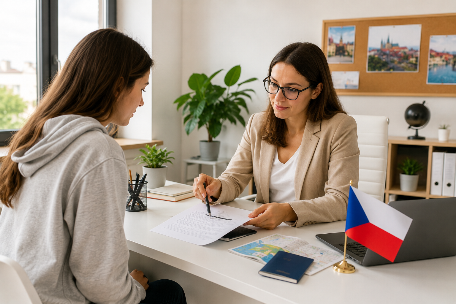 допомога у вступі до Чехії